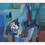 Roberto Burle Marx, Untitled, Acrílica sobre tela
