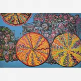 Rush Hour by Rubens Gerchman, Óleo sobre tela, offered May 2014