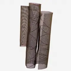 Untitled by Iole de Freitas, Objeto em tela de metal e fios de cobre, offered Feb 2014