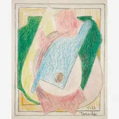 Untitled by Tarsila do Amaral, Grafite e pastel, offered Feb 2014