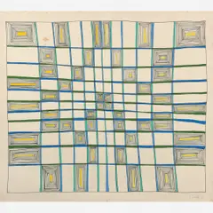 Myra Landau, Untitled, Aquarela e nanquim sobre papel