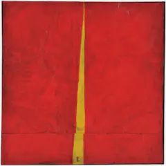 Untitled by Emmanuel Nassar, Chapa de ferro pintada sobre madeira, offered Aug 2013