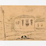 Oswaldo Goeldi, Untitled, Nanquim sobre Papel