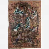 Artur Barrio, Untitled, Acrílica sobre cartão