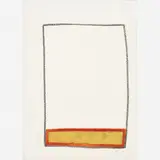 Untitled by Mira Schendel, Pastel e folha de ouro em papel algodão, offered Jul 2013