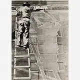 Paulo Pires, Pintor, Fotograma gelatina e prata sobre papel vintage
