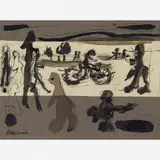 Untitled by Rubens Gerchman, GUACHE SOBRE PAPEL, offered Jan 2013