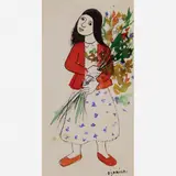 Djanira da Motta e Silva, Mulher com flores