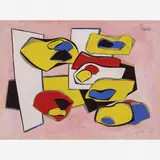 Ivan Serpa, Untitled, Guache e nanquim sobre papel