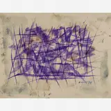 Antônio Bandeira, Untitled, Técnica mista