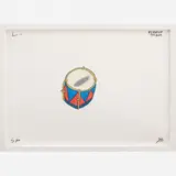 Leonilson, Pequeno tambor, Lápis de cor sobre papel
