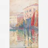 Veneza by Navarro da Costa, ÓLEO SOBRE MADEIRA, offered Oct 2012