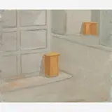 Francis Alÿs, Untitled, Óleo sobre seda