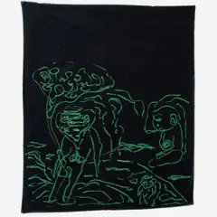 Untitled by Cabelo, Pintura sobre tecido, offered Oct 2012