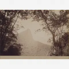 [Corcovado] Veu prise du chemim de l'aquedue by Marc Ferrez, Colagem sobre fotografia, offered Jun 2012