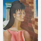 Figura feminina by Di Cavalcanti, Óleo sobre tela, offered Apr 2012
