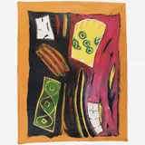 Leonilson, Untitled, Acrílica sobre lona