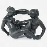 José Pedrosa, Dois nus femininos entrelaçados, Escultura em bronze