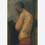 Tarsila do Amaral, Torso, Óleo sobre cartão colado sobre tela