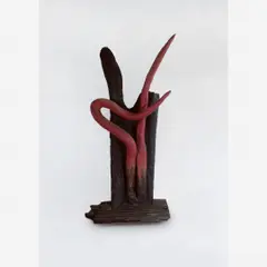 Boeufs by Frans Krajcberg, Escultura em madeira, offered Dec 2011