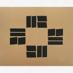 Metaesquema by Hélio Oiticica, Guache sobre cartão, offered Dec 2011