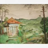 Ouro Preto by Alberto da Veiga Guignard, ÓLEO SOBRE MADEIRA, offered Sep 2011