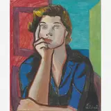 Beryl by Di Cavalcanti, Óleo sobre tela, offered Sep 2011