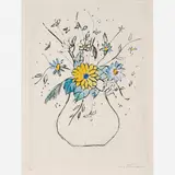 Vaso com flores by Candido Portinari, Fotogravura, offered Sep 2011