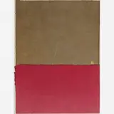 Untitled by Mira Schendel, Papel artesanal e folha de ouro, offered Sep 2011