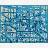 Antônio Bandeira, Village em Bleu