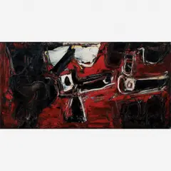 Untitled by Iberê Camargo, Óleo sobre tela, offered Sep 2011
