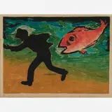 Oswaldo Goeldi, Fugindo do peixe