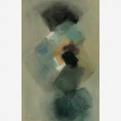 Untitled by Samson Flexor, Aquarela, offered Apr 2011