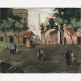 Milton Dacosta, Praça da República
