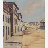 Santa Olalla, Paisagem do Rio de Janeiro, ÓLEO SOBRE MADEIRA