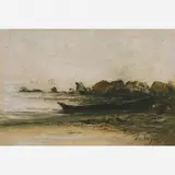 Giovanni Battista Castagneto, Canoa na praia