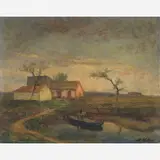 Alfredo Volpi, Margem do Rio Tiête