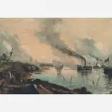 Giovanni Battista Castagneto, Bombardeio do curuzu