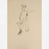 Flavio De Carvalho, Mulher sentada