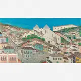 Carlos Lousada, Paisagem, ÓLEO SOBRE MADEIRA