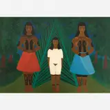 Djanira da Motta e Silva, Ritual da puberdade, Tribo dos Canelas