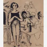 Ismael Nery, Cena de bar