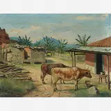 Benedito Calixto, Paisagem rural