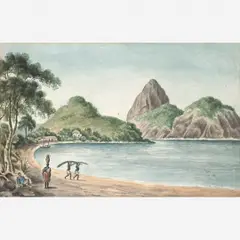 Enseada de Botafogo by Sir Robert Staples, 12th Baronet, Aquarela, offered Jul 2010
