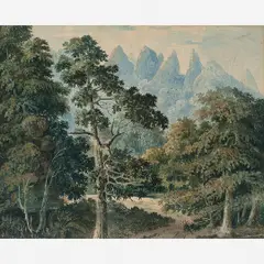 Serra dos Órgãos com Dedo de Deus by Sir Robert Staples, 12th Baronet, Aquarela sobre papel, offered Jul 2010