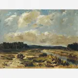 Edgard Oehlmayer, Paisagem em São Paulo, ÓLEO SOBRE MADEIRA