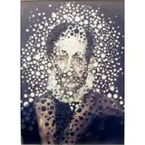 Albano Afonso, El Greco, da sério, Autorretratos, 2001, Fotografia perfurada