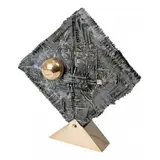 1965 by Arnaldo Pomodoro, Escultura em prata e ouro, offered Apr 2010