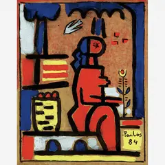 Sem título by Pailós, TÊMPERA SOBRE CARTÃO, offered Apr 2010