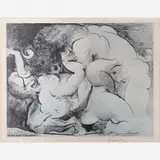 Pablo Picasso, Sem título - D'Après Picasso, Litogravura